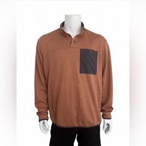 Duluth Pullover 2XL Rust Orange Men’s Loose Fit Activewear Top
